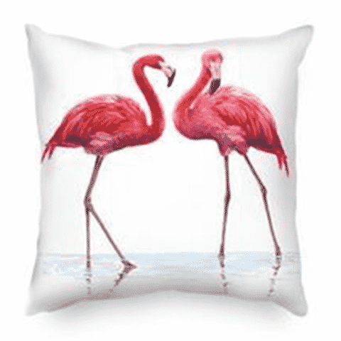 flamingo pillow cover