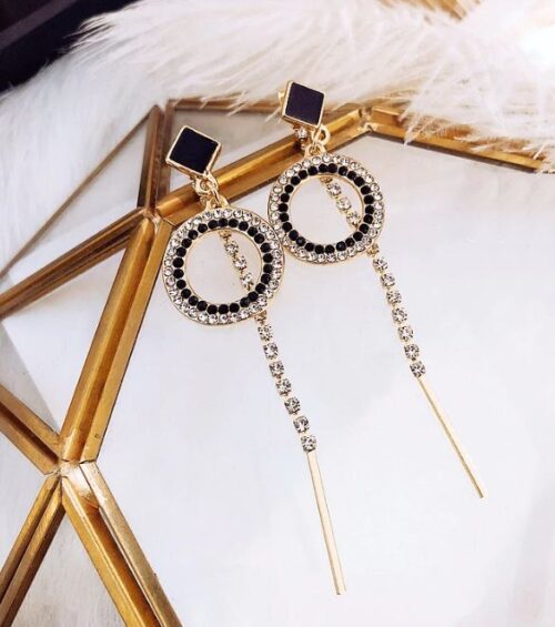 The Pendulum Swings Full Circle Jacket Back Earrings - Image 4
