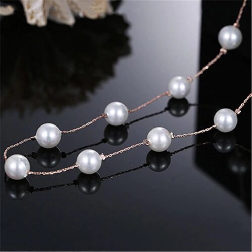 Pearl Chain Choker - Image 5