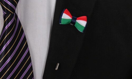 Exquisite Tiny Italian Tailored Bow Tie 1" Lapel Pins - Image 11