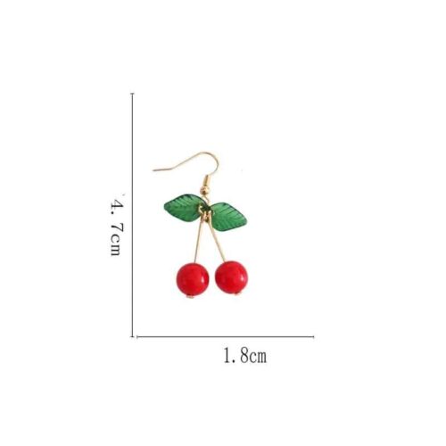 Cheerio! Cherry Earrings - Image 3
