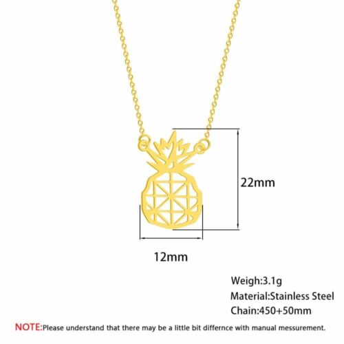 Geometric Pineapple Necklaces - Image 6
