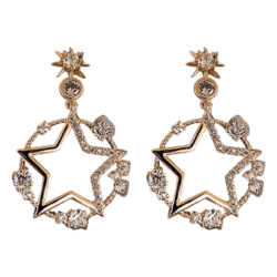 Circle Yourself Rockstar Earrings