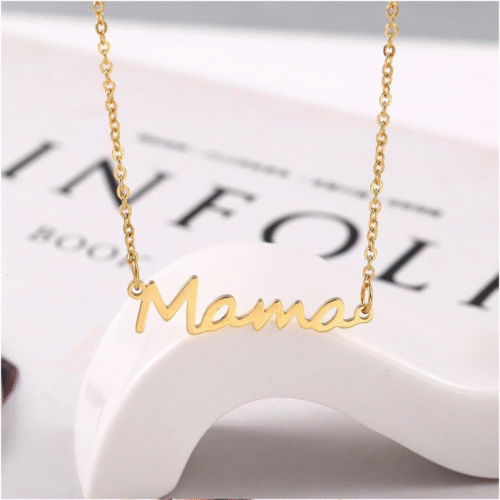 Mama is Best | Gold Necklace Gift For Moms, Mothers, Mums - Image 4