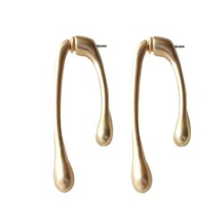 Dripping In Gold Paint Drip Earrings