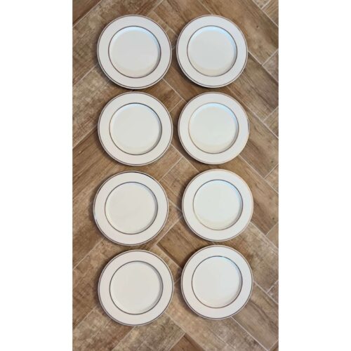 1970s Designer Bob Van Allen for Mikasa Colorations Saturn Dinner & Salad Plate Set - 20 Pieces - Image 7