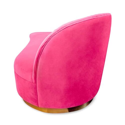 Art Deco Fainting Sofa | Custom Furniture - Image 3