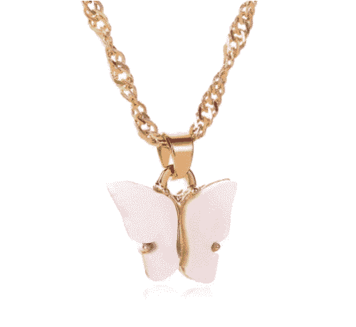 Colorful Butterfly Necklaces - Image 2