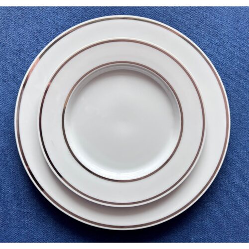 1970s Designer Bob Van Allen for Mikasa Colorations Saturn Dinner & Salad Plate Set - 20 Pieces - Image 2