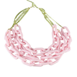 STATEMENT BIG ACRYLIC CHUNKY CHAIN MULTI LAYER NECKLACE CHOKER NECKLACES & PENDANTS FASHION 2018 PARTY WOMEN JEWELRY