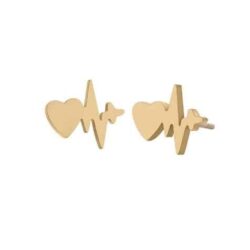 Heartbeat Stud Earrings | Gifts For Nurses & Doctors