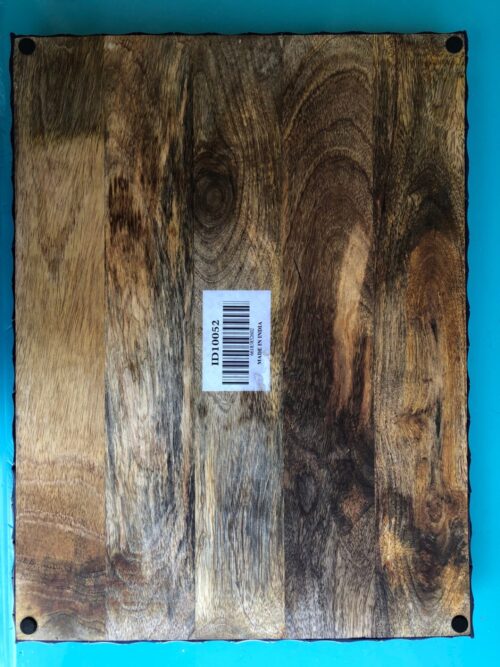 Navy Wood & Acrylic Bamboo Tray - Image 9