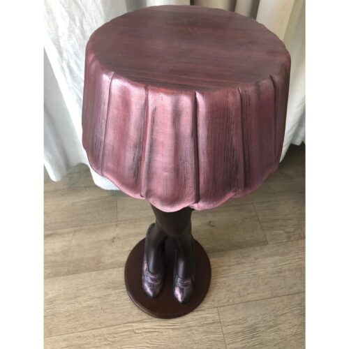 Solid Mahogany Pink Lady Legs Table - Image 7