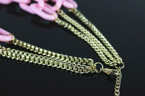 Statement Big Acrylic Chunky Chain Multi Layer Necklace Choker Necklaces & Pendants Fashion 2018 Party Women Jewelry - Image 2