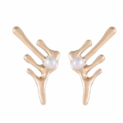 Pearly Paint Dripping Earrings | Designer Earrings