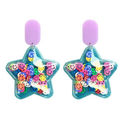 Smiles of Stars | Star Earrings & Smiley Face Earrings