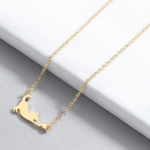 Cute Cat Playing Ball Kitten Necklaces | Necklaces for Girls - Image 2