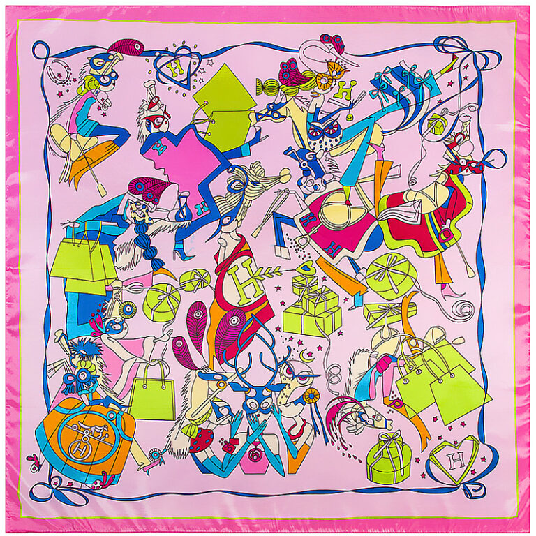 Fun Designer Bag Lady Scarf • CHRISTI TASKER MIAMI