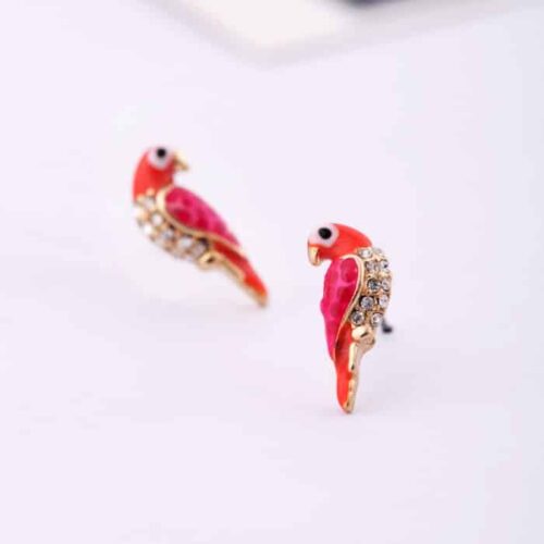 Bird Earrings For Little Girls, Tiny Delicate Earrings for Child - Image 3