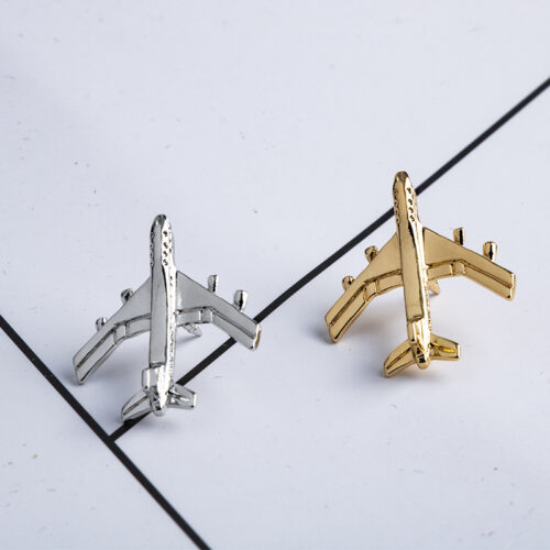 Travel Is Worth More Than Gold | Small Gold Airplane Pin - Image 6