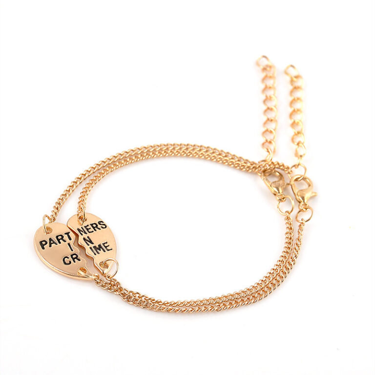 Partner In Crime Friendship Bracelet | Best Friend Gifts