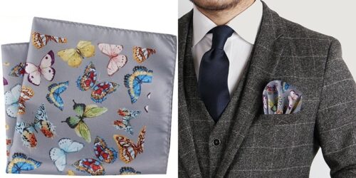 Abstract Geometric Circle Pocket Square, Handkerchief - Image 10