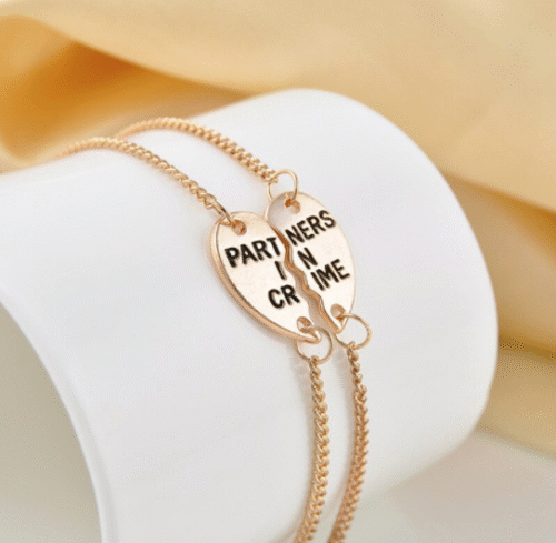 Partner In Crime Friendship Bracelet | Best Friend Gifts - Image 2