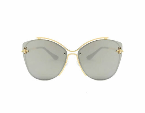 Classic Gold Bee Cat Eye Sunglasses