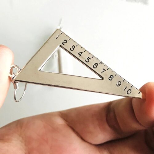 Square & Compass | Earrings For Designers - Image 6