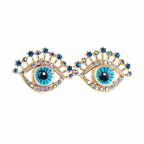 Eye on You | Realistic Eye Shaped Designer Stud Earrings