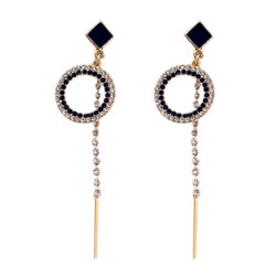The Pendulum Swings Full Circle Jacket Back Earrings