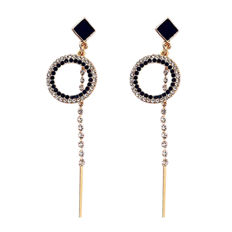 The Pendulum Swings Full Circle Jacket Back Earrings
