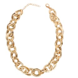 Miami Yacht Club Ropes | Double Chunky Chain Gold Necklace