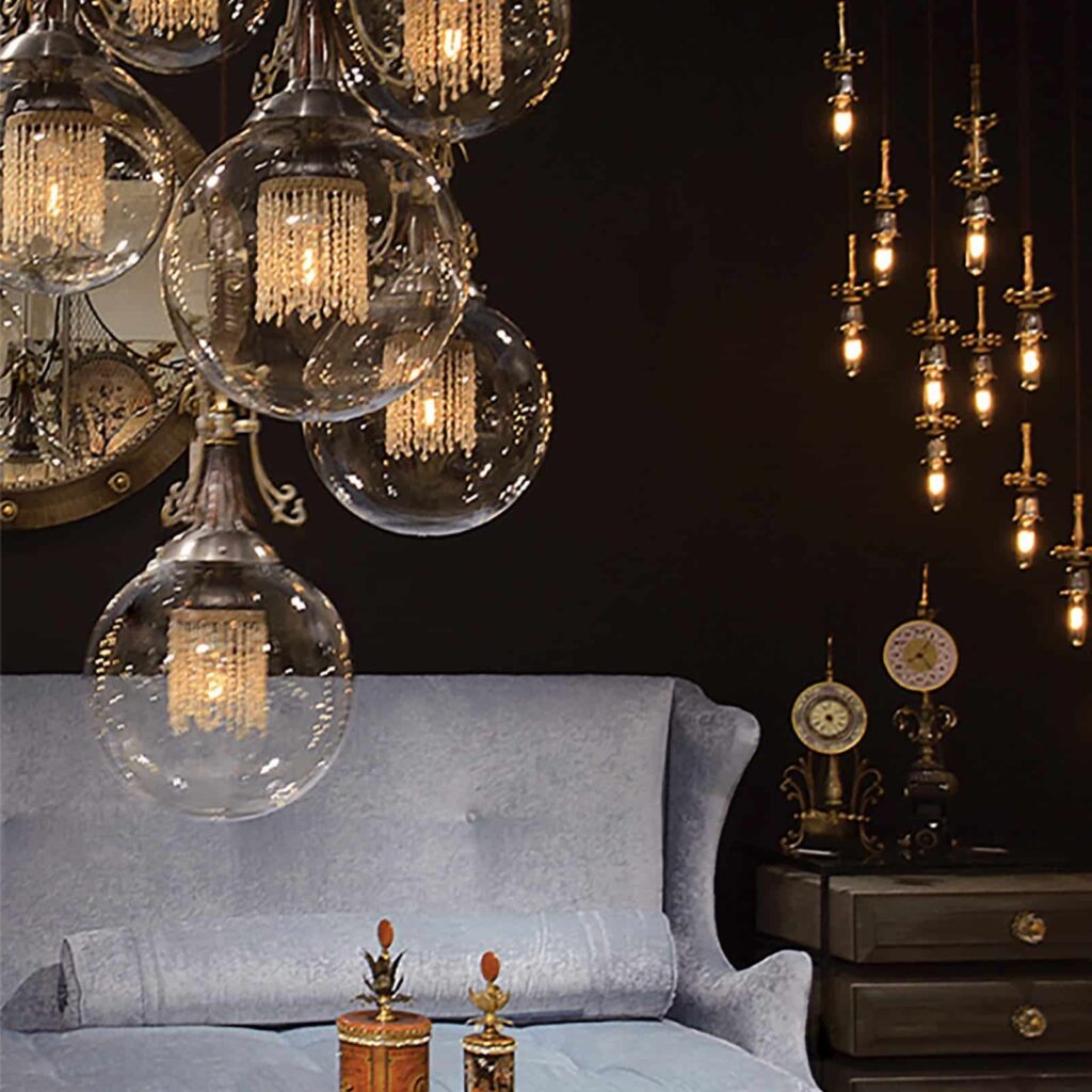 Nick Alain Modern Welks Pendant Light Fixture