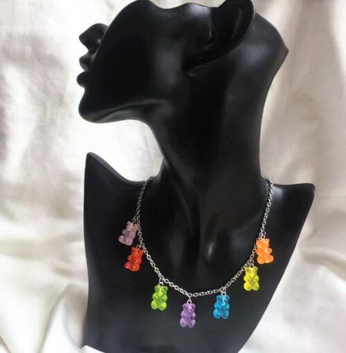 Colorful Gummy Bear Necklace - Image 7