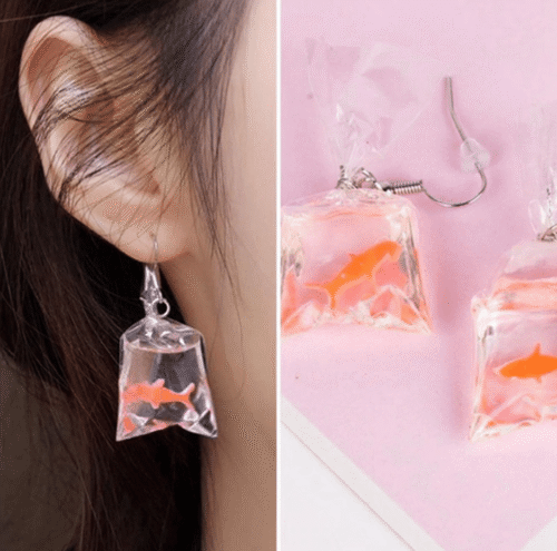 Coral Conservation Acrylic Earrings | Let's Build Our Fish a New Coral Home - Image 7