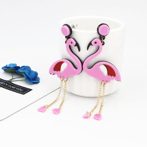 Dangling Around Town | Named Best Flamingo Earrings - Image 5