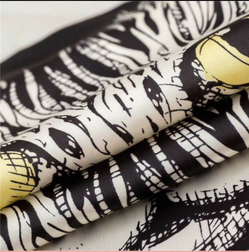 Cat Eyes | Etched Drawing of Cats Scarf or Bandana - Image 6