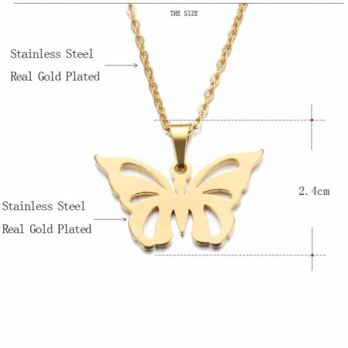#1 Best Yours Until Butterflies Necklace - Image 3
