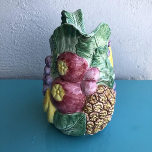 Vintage 1988 Fitz and Floyd Calypso Fruit Pitcher - Image 2