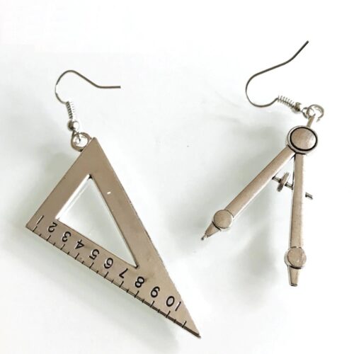 Square & Compass | Earrings For Designers - Image 2