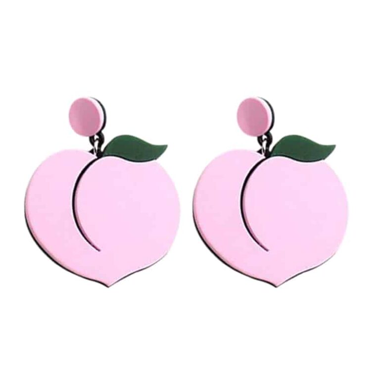 Pinky Georgia Peach Earrings