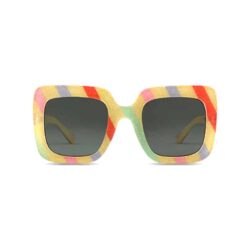 Designer Colorful Stripe Sunglasses