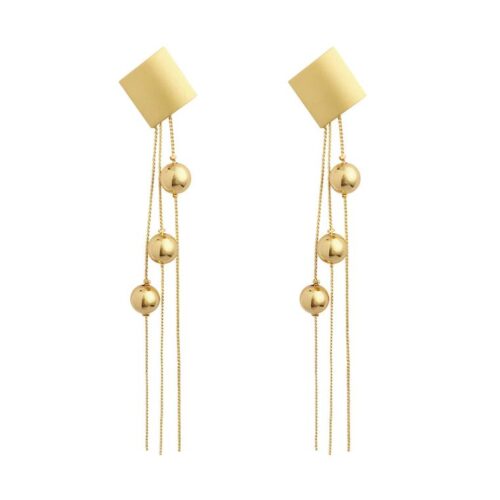 Beautiful Well Rounded #1 Art Deco Geometric Earrings