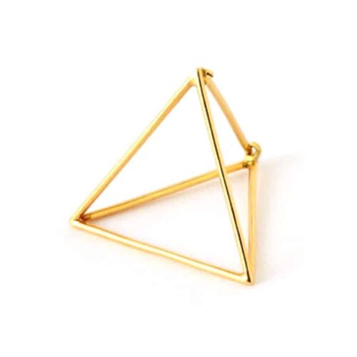 Louvre | #1 Architectural Pyramid Earrings