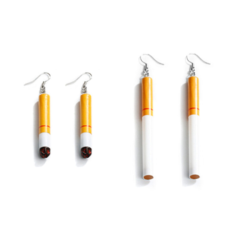 Smokin' Hot | Fun Conversational Cigarette Butt Earrings