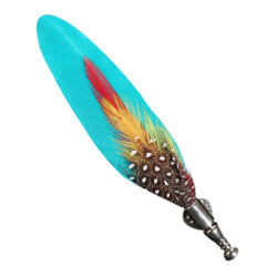 Ladies or Mens Feather Pin For Suits or Hats