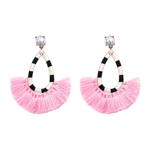 Art Deco Boho Chic Tassel Fringe Earrings