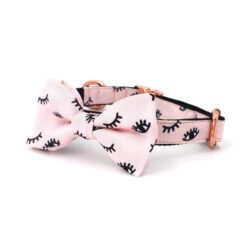 Eyes On You | Eye Dog Collar (Pink, Small)
