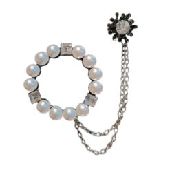 See Through It | Pearl Eyeglass Brooch